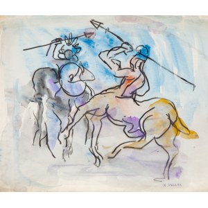 Włodzimierz SAWULAK (1906-1980), Walka centaurów