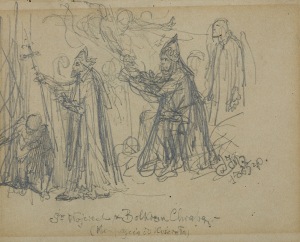 Matejko Jan, ŚW. WOJCIECH I BOLESŁAW CHROBRY, 1865