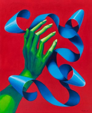 Raphaël Gaudin, The Green Hand 2, 2021 r.
