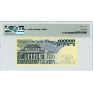 100.000 złotych 1990 - seria BA - PMG 67 EPQ