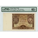 100 złotych 1934 - Ser. AV. +X+ - PMG 65 EPQ