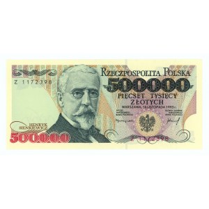 500.000 złotych 1993 - seria Z