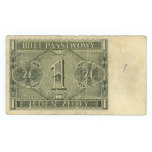 1 złoty 1938 - seria IŁ