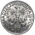 5 złotych 1974 - Rybak na TRAWCE