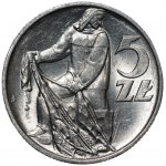 5 złotych 1974 - Rybak na TRAWCE