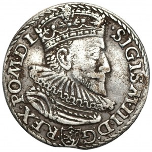 Zygmunt III Waza (1587-1632) - Trojak 1592 Malbork