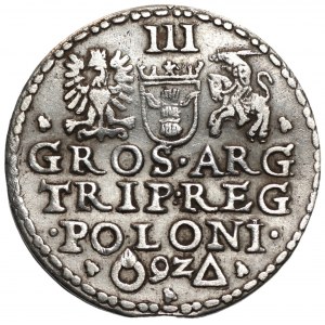 Zygmunt III Waza (1587-1632) - Trojak 1592 Malbork