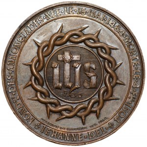 FRANCA - medal autorstwa Lesache 1840 - Joanna Księżna Berri