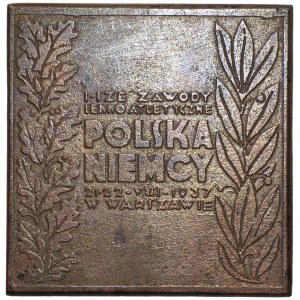 I-sze Zawody Lekkoatletyczne Polska-Niemcy 21,22-VIII-1937 Warszawa