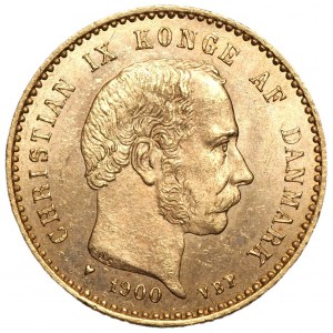 DANIA, Chrystian IX - 10 koron 1900