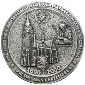 Medal 110 r. Konsekracji Kościoła Farnego Szczecina 1890-2000