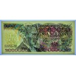 2.000.000 złotych 1992 - seria B - PMG 58 EPQ