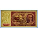 100 złotych 1948 - seria M - PMG 40