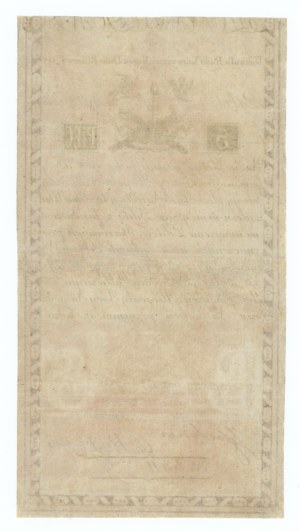 5 złotych 1794 N.A.1. z błędem: -wszlkich. Pełny napisowy filigran: Pieter de Vries & Comp