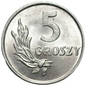 5 groszy 1949 Aluminium