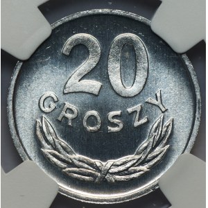 20 groszy 1981 - NGC MS65