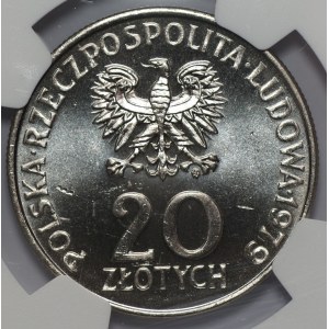 20 złotych 1978 Międzynarodowy Dzień Dziecka NGC MS66