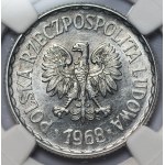 1 złoty 1968 - Rzadki rocznik NGC MS62