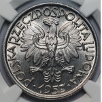 2 złote 1959 Jagody NGC MS67 2-ga MAX NOTA