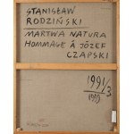 Stanisław RODZIŃSKI (1940-2021), Martwa natura - Hommage à Józef Czapski (lata 90.)