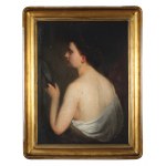 Autor nieznany, Kobieta z lustrem (XIX w.)