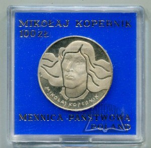 100 ZŁOTYCH 1973. Mikołaj Kopernik.