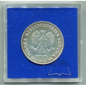 100 ZŁOTYCH 1978. Ochrona Środowiska - Łoś.