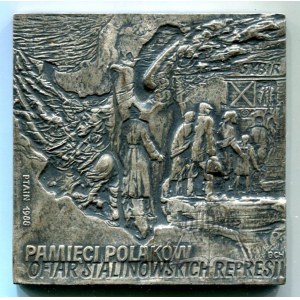 PAMIĘCI Polaków - ofiar stalinowski represji. Sybir.