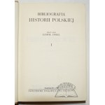 FINKEL Ludwik, Bibliografia Historyi Polskiej.