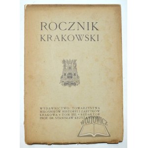 ROCZNIK Krakowski.