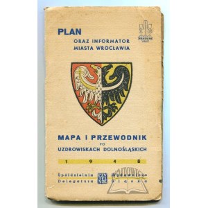 PLAN oraz informator miasta Wrocławia.