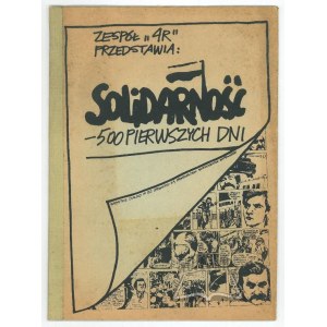 SOLIDARNOŚĆ. 500 pierwszych dni. Komiks.