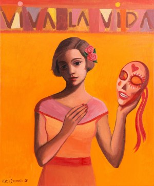Katarzyna Karpowicz (ur. 1985 Kraków), Viva la Vida z maską meksykańską, 2020