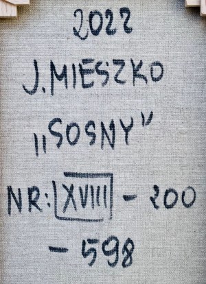 Joanna Mieszko ( 1969 ), Sosny, 2022