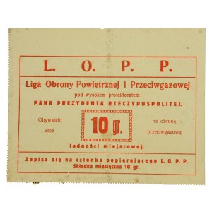 Cegiełka 10 groszy LOPP