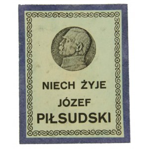 Cegiełka - Niech żyje Józef Piłsudski Kraków.