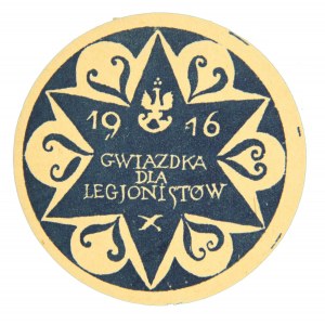 Cegiełka - 1916 Gwiazdka dla Legionistów Kraków