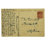 Pocztówka z wizerunkiem marszałka Piłsudskiego II RP