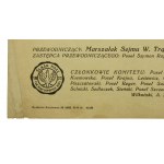 Afisz - przyłączenie Górnego Śląska do Polski, 1922r