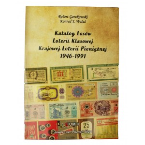 Katalog losów Loterii Klasowej Krajowej Loterii Pieniężnej 1946 - 1991, Robert Gorzkowski