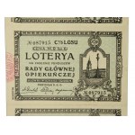 Zestaw pamiątek Loteria na zasilenie Rady Głównej Opiekuńczej, 1916 r.