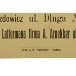 Zestaw pamiątek Loteria na zasilenie Rady Głównej Opiekuńczej, 1916 r.