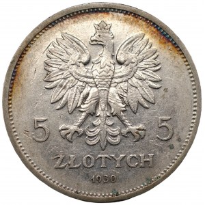 5 złotych 1930 - Sztandar