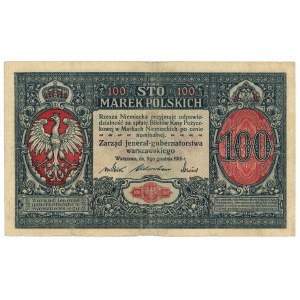 100 marek 1916 - jenerał - 7 cyfr