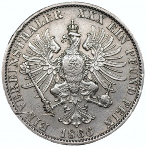 NIEMCY - Wilhelm I - Talar 1866 (A) Berlin