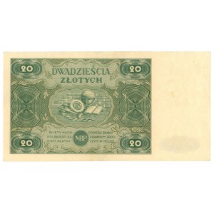 20 złotych 1947 - Ser. A