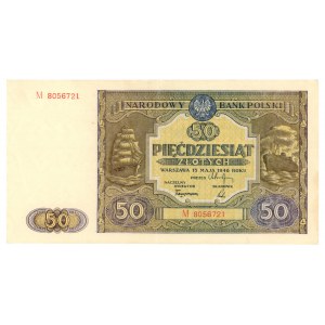 50 złotych 1946 - seria M