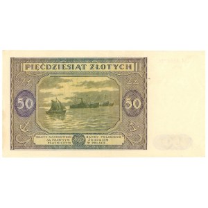 50 złotych 1946 - seria M