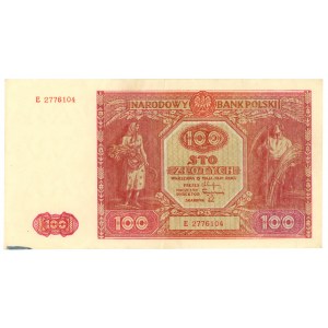 100 złotych 1946 - seria E