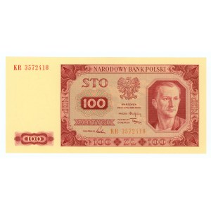 100 złotych 1948 - seria KR